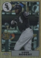 2022 Topps Chrome 1987 Topps Baseball #87BC12 Luis Robert Baseball Card