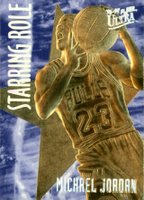 1996 Ultra 23K Gold # Michael Jordan Starring Role Basketball Card