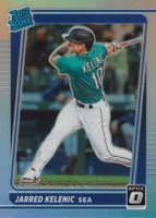 2021 Panini Donruss Optic #135 Jarred Kelenic Holo Baseball Card