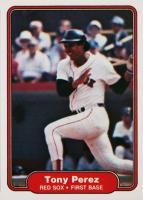 1982 Fleer #302 Tony Perez Baseball Card
