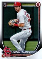 2025 Bowman #57 Thomas Saggese Baseball Card