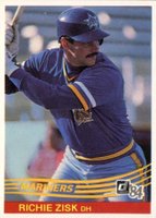 1984 Donruss #69 Richie Zisk Baseball Card