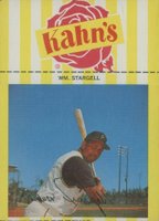 1967 Kahn's Wieners # Willie Stargell Batting-No Clouds Baseball Card