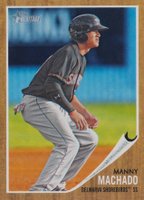 2011 Topps Heritage Minor League Edition #161 Manny Machado Baseball Card