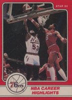 1984 Star Julius Erving #12 Julius Erving Basketball Card