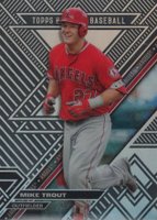 2017 Topps High Tek #MT Mike Trout Diamond X Baseball Card
