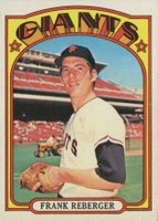 1972 Topps #548 Frank Reberger Baseball Card