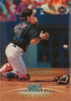 1999 Stadium Club Chrome #SCC13 Mike Piazza Refractor Baseball Card
