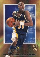 1996 Skybox E-X2000 #27 Reggie Miller Basketball Card