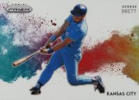 2023 Panini Prizm Color Blast #CB1 George Brett Baseball Card