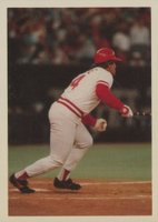 1986 Topps Pete Rose Set #78 Pete Rose Watching Hit #4192 Baseball Card