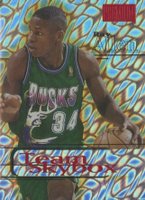 1997 Skybox Premium #225 Ray Allen Star Rubies Basketball Card