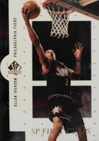 1998 SP Authentic First Class #FC21 Allen Iverson Basketball Card