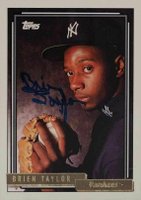1992 Topps Gold #793 Brien Taylor Autograph Baseball Card
