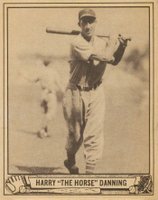 1940 Play Ball #93 The Horse Danning Baseball Card