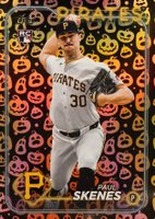 2024 Topps Update #US100 Paul Skenes Jack O' Lantern Baseball Card