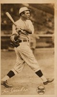 1914 Boston Garter Sepia #9 Tris Speaker Baseball Card