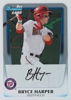 2011 Bowman Prospects #BP1 Bryce Harper International Baseball Card