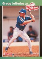 1989 Donruss Rookies #2 Gregg Jefferies Baseball Card