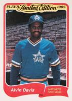 1985 Fleer Limited Edition #7 Alvin Davis Baseball Card