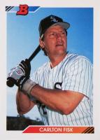 1992 Bowman #585 Carlton Fisk Baseball Card