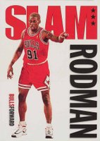 1996 Hoops #326 Dennis Rodman Basketball Card