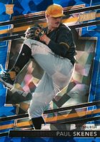 2024 Panini National Sports Collectors Convention VIP Gold Prospects #RP12 Paul Skenes Blue Sparkle Baseball Card