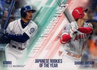 2019 Topps Historic Through-Lines #HTL23 Ichiro/Shohei Ohtani Baseball Card