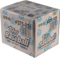 1993 Finest #FSC Factory Set Case 12 Boxes Baseball Card