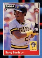 1988 Leaf #113 Barry Bonds Baseball Card