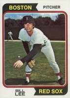 1974 Topps #118 Bill Lee Baseball Card