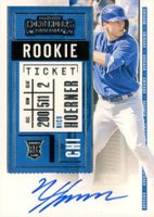 2020 Panini Contenders #117A Nico Hoerner Autograph Baseball Card