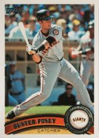 2011 Topps #335 Buster Posey Baseball Card