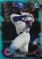 2016 Bowman Draft  #BDC191 Eloy Jimenez Chrome-Sky Blue Refractor Baseball Card
