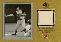 2001 SP Legendary Cuts Game Jersey #J-BM Bill Mazeroski Baseball Card