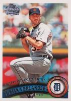 2011 Topps #355 Justin Verlander Factory Set Limited Edition Baseball Card
