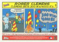 2004 Bazooka Comics #BC6 Roger Clemens Baseball Card