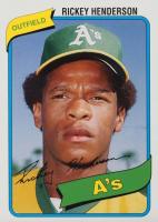 2006 Topps Rookie of the Week #21 Rickey Henderson Baseball Card