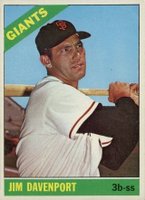 1966 O-Pee-Chee #176 Jim Davenport Baseball Card