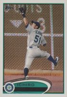2012 Topps #537 Ichiro Suzuki Catching Baseball Card