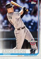 2019 Topps Opening Day #16 Brian Anderson Baseball Card