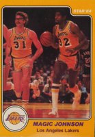 1983 Star #13 Magic Johnson Basketball Card