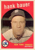 1959 Topps #240 Hank Bauer Baseball Card