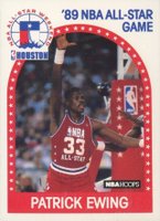 1989 Hoops #159 Patrick Ewing All-Star Basketball Card