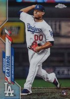 2020 Topps Chrome #91 Brusdar Graterol Refractor Baseball Card