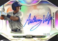 2020 Bowman Sterling Bowman Die-Cut Autographs #AVO Anthony Volpe Baseball Card