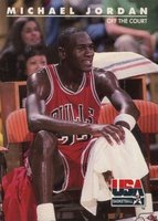 1992 Skybox USA #41 Michael Jordan Basketball Card