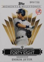 2008 Topps Moments & Milestones #57 Derek Jeter Hits 214-Forty Eight Baseball Card