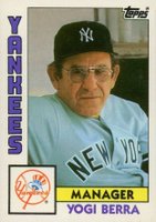 1984 Topps Traded Tiffany #13T Yogi Berra Baseball Card