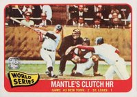 2021 Topps X Mickey Mantle Collection #35 Mickey Mantle Baseball Card